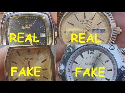 spot a fake old citizen watch|counterfeit citizen watches.